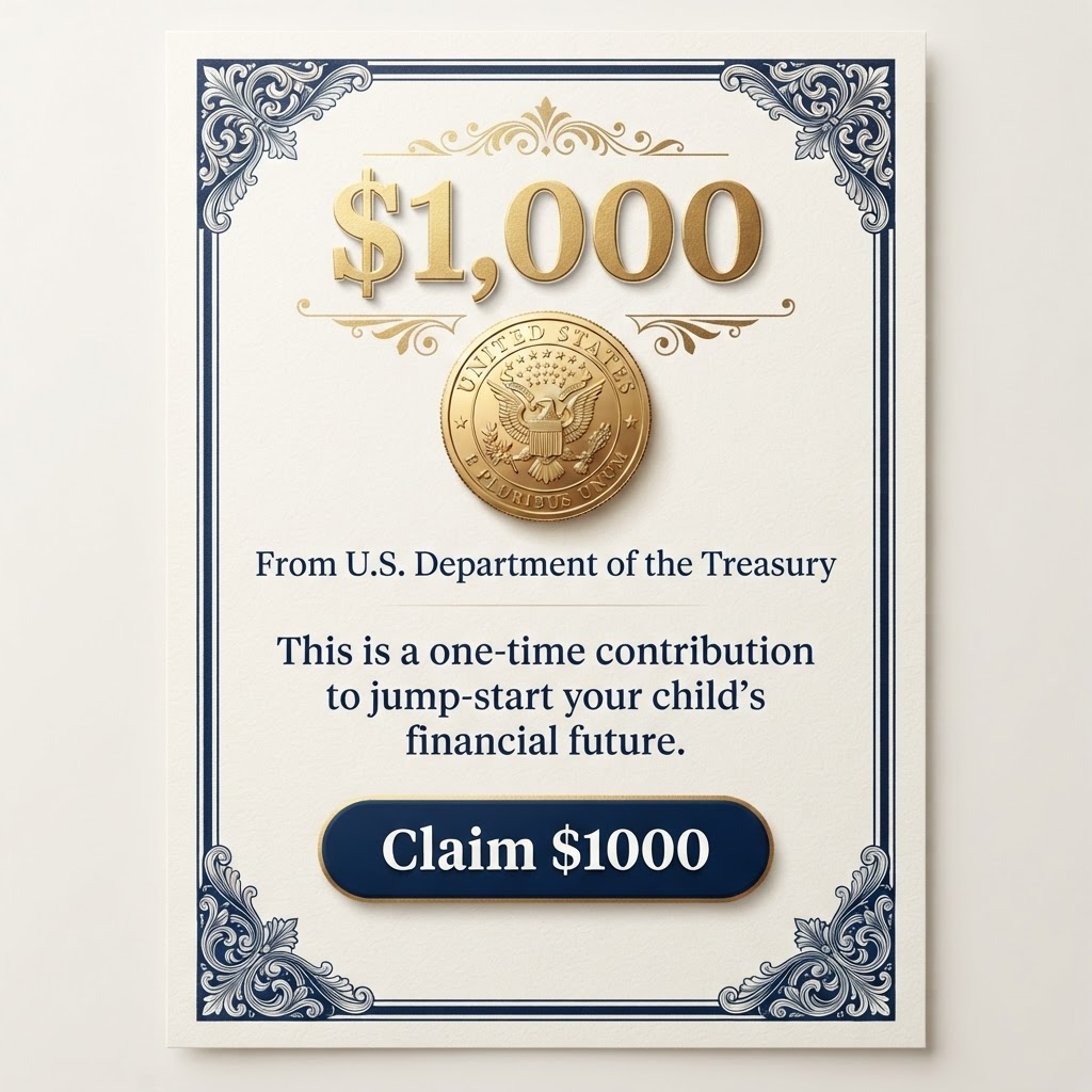 US Treasury Department Trump Accounts Offer